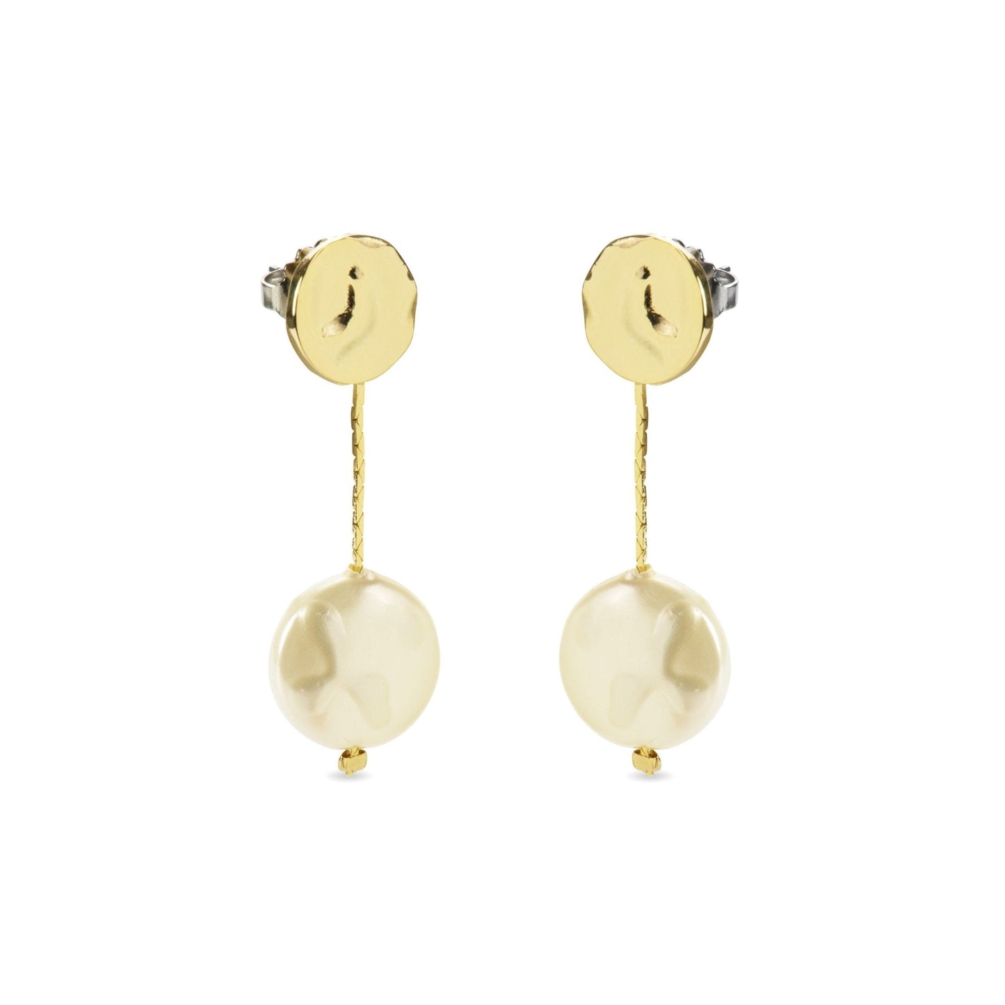 Pendientes acabado Oro Amarillo de 18 Kts