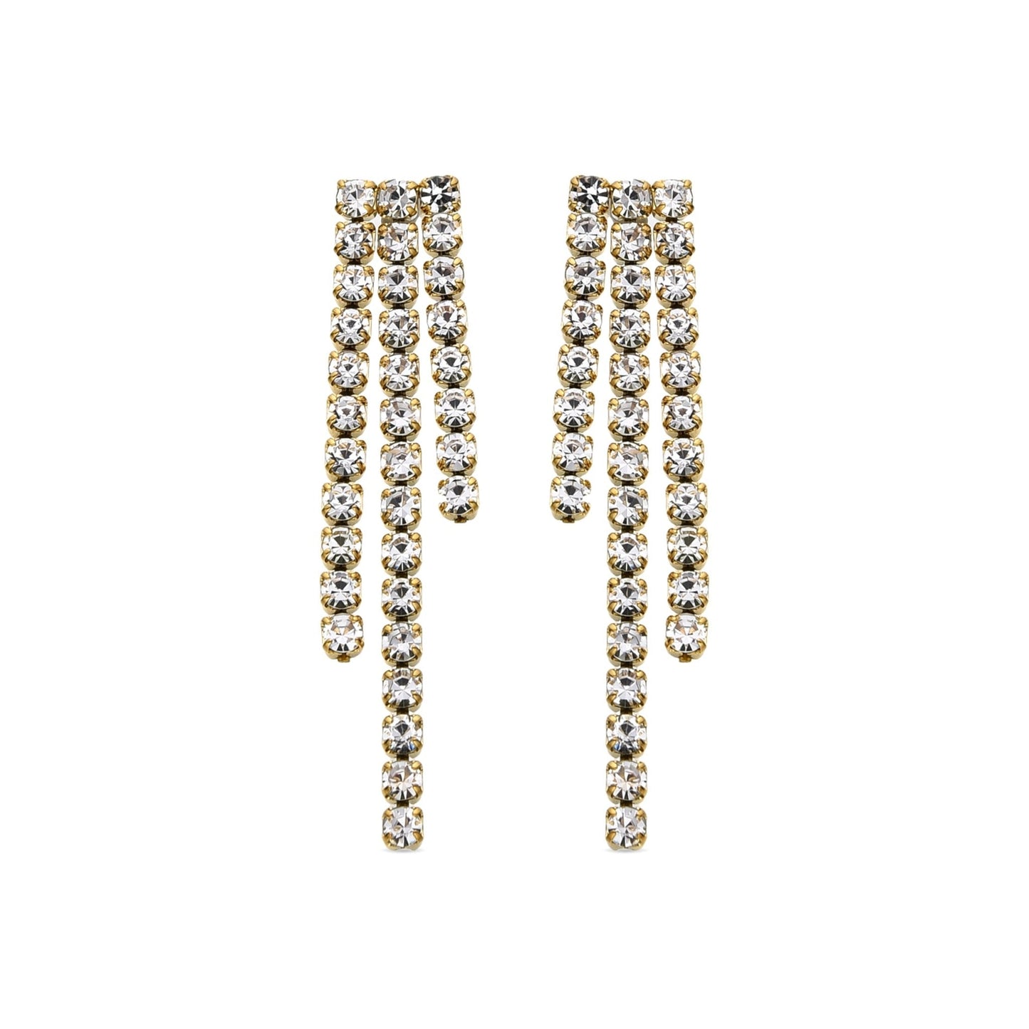 Pendientes acabado plata