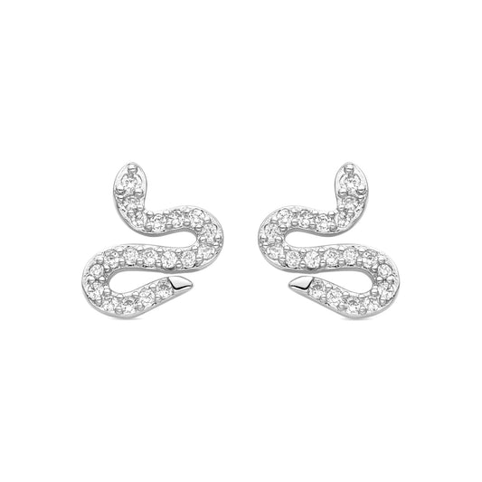 Pendientes acabado plata