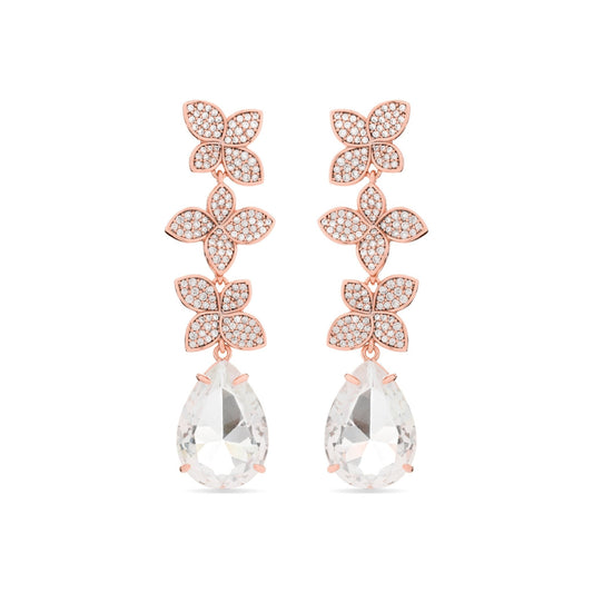 Pendientes acabados en oro 18K