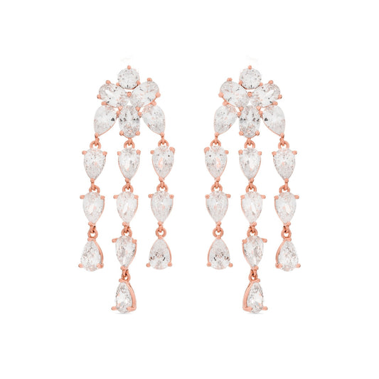 Pendientes acabados en oro 18K