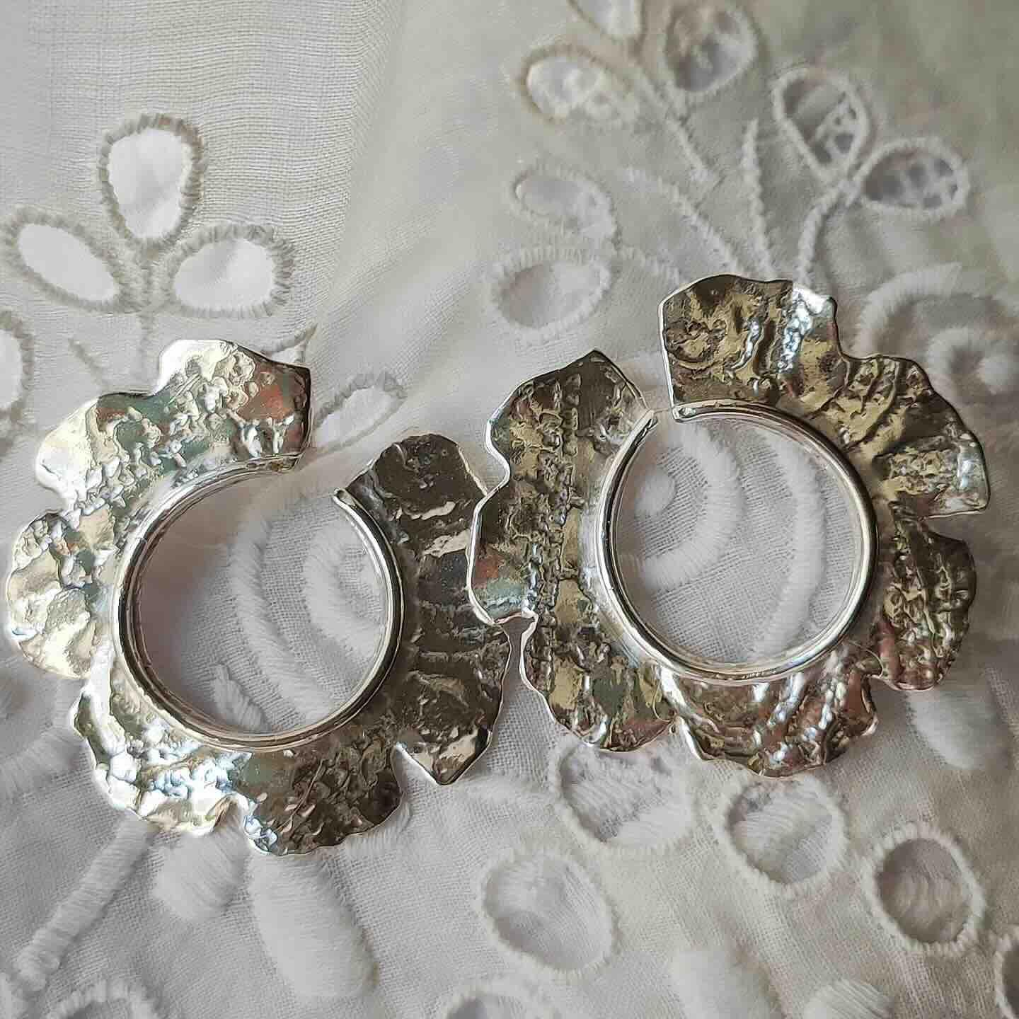 Pendientes Aros Flor de Loto