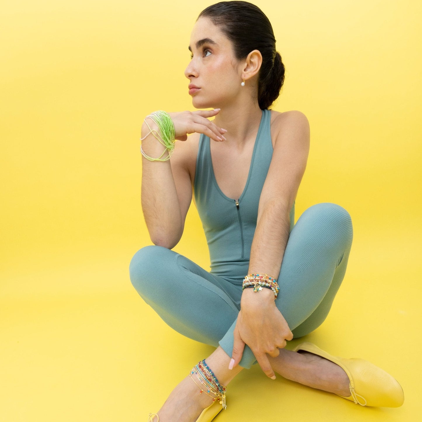 Pulsera acabado en Oro Amarillo de 18 Kts