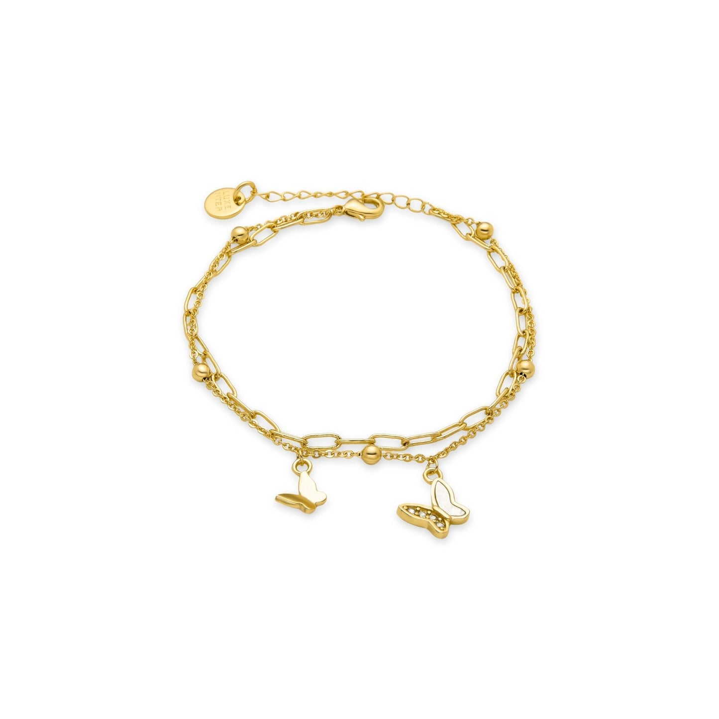 Pulsera acabado oro 18K