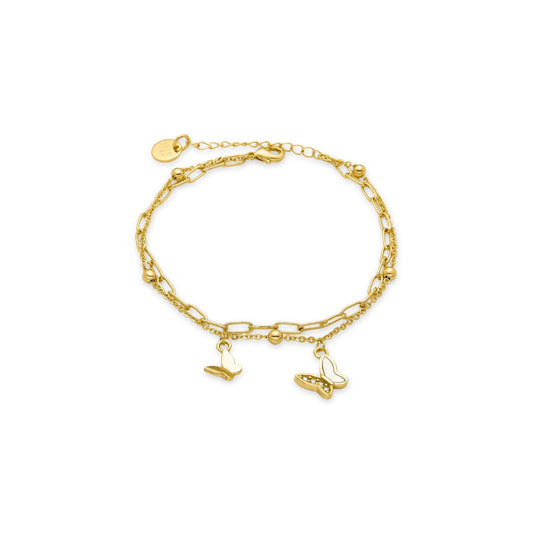 Pulsera acabado oro 18K