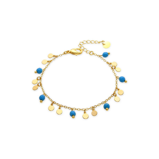 Pulsera Fawya acabada en oro amarilo 18k