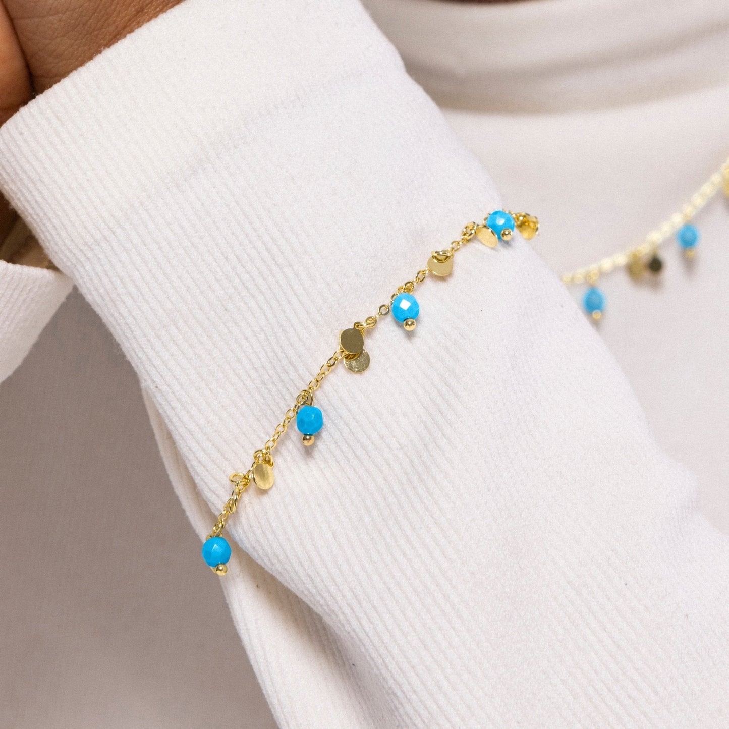 Pulsera Fawya acabada en oro amarilo 18k