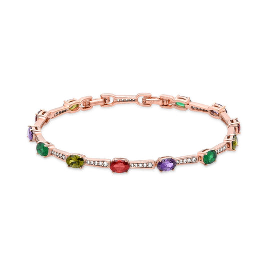 Pulsera Rae acabada en oro amarillo de 18K