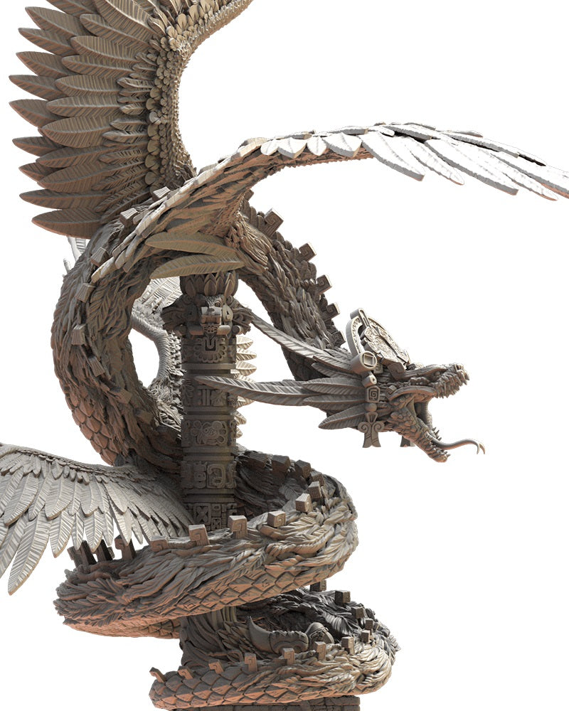 Quetzalcoatl, The Feathered Goddess, Lost Kingdom Miniatures