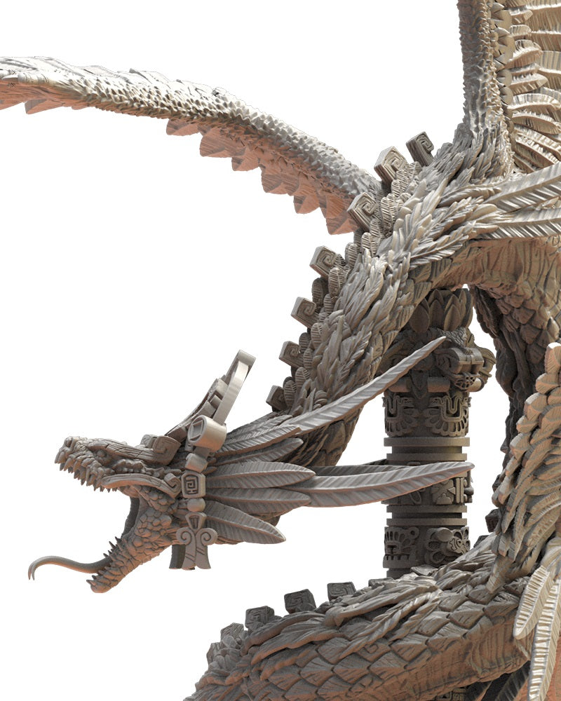 Quetzalcoatl, The Feathered Goddess, Lost Kingdom Miniatures