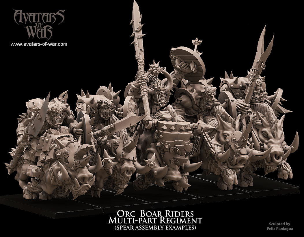 Orc Boar Riders, Avatars of War