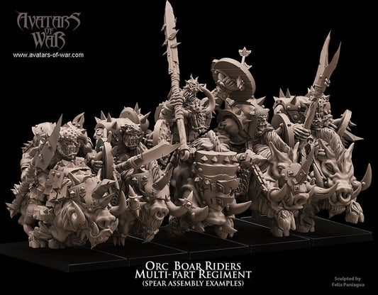 Orc Boar Riders, Avatars of War