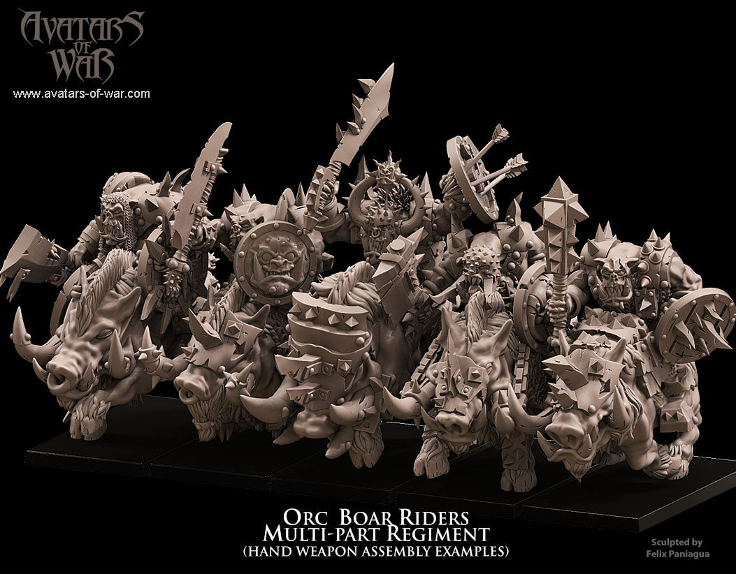 Orc Boar Riders, Avatars of War