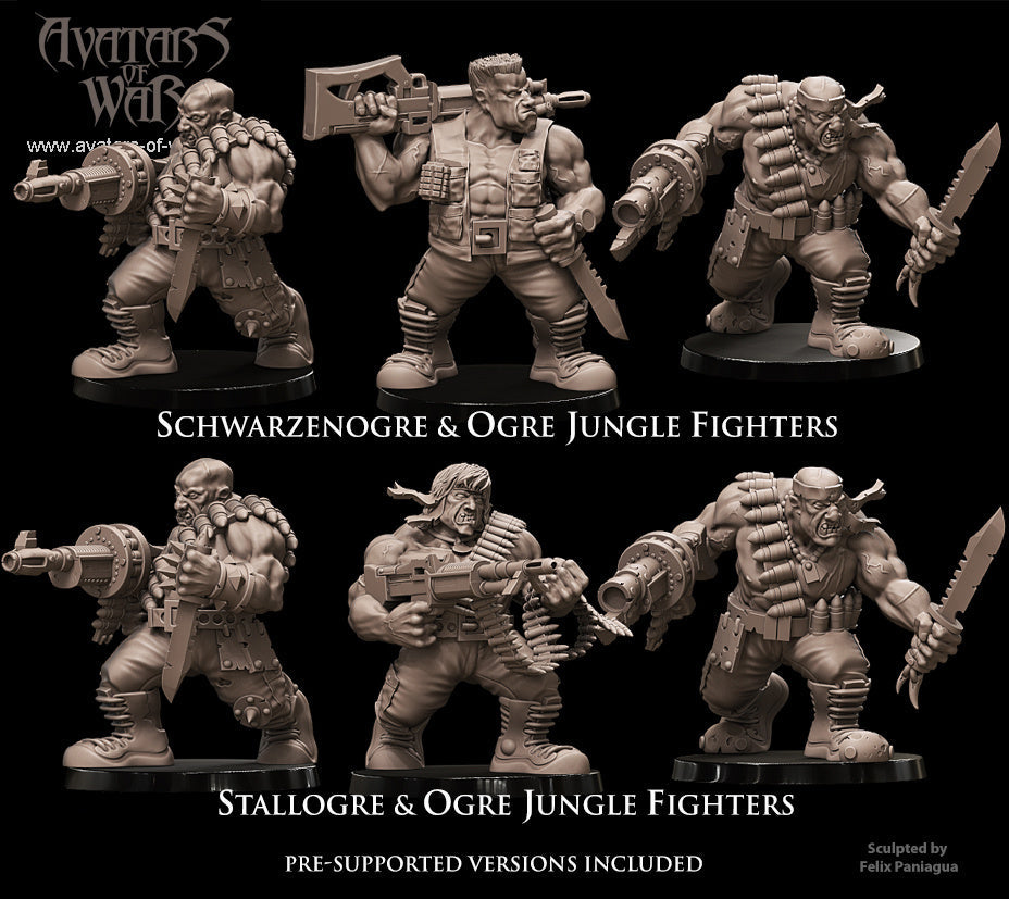 Ogre Jungle fighters, Avatars of War