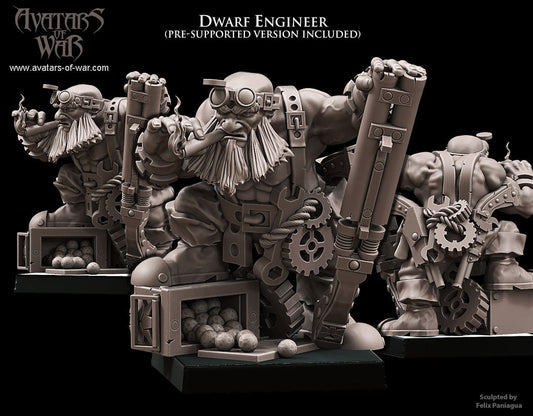 Dwarf engineer, Avatars of War
