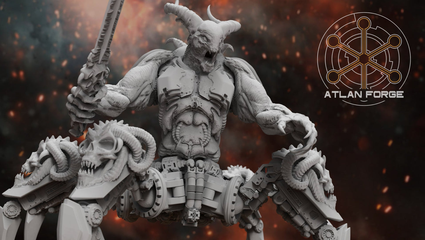 Demonic Arachne Dreadnought, Atlan Forge