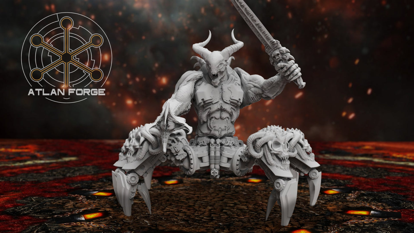 Demonic Arachne Dreadnought, Atlan Forge