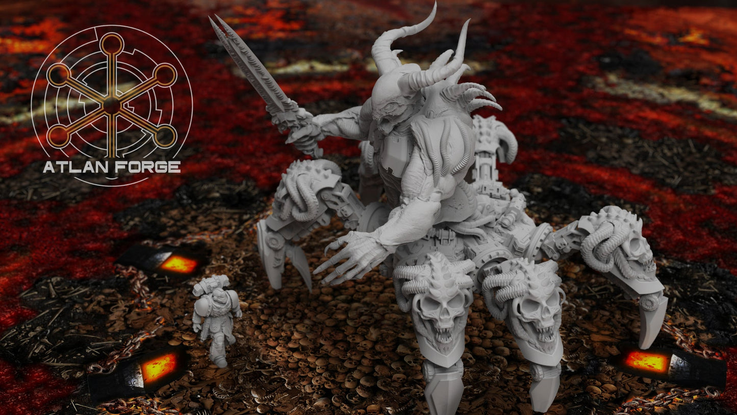 Demonic Arachne Dreadnought, Atlan Forge