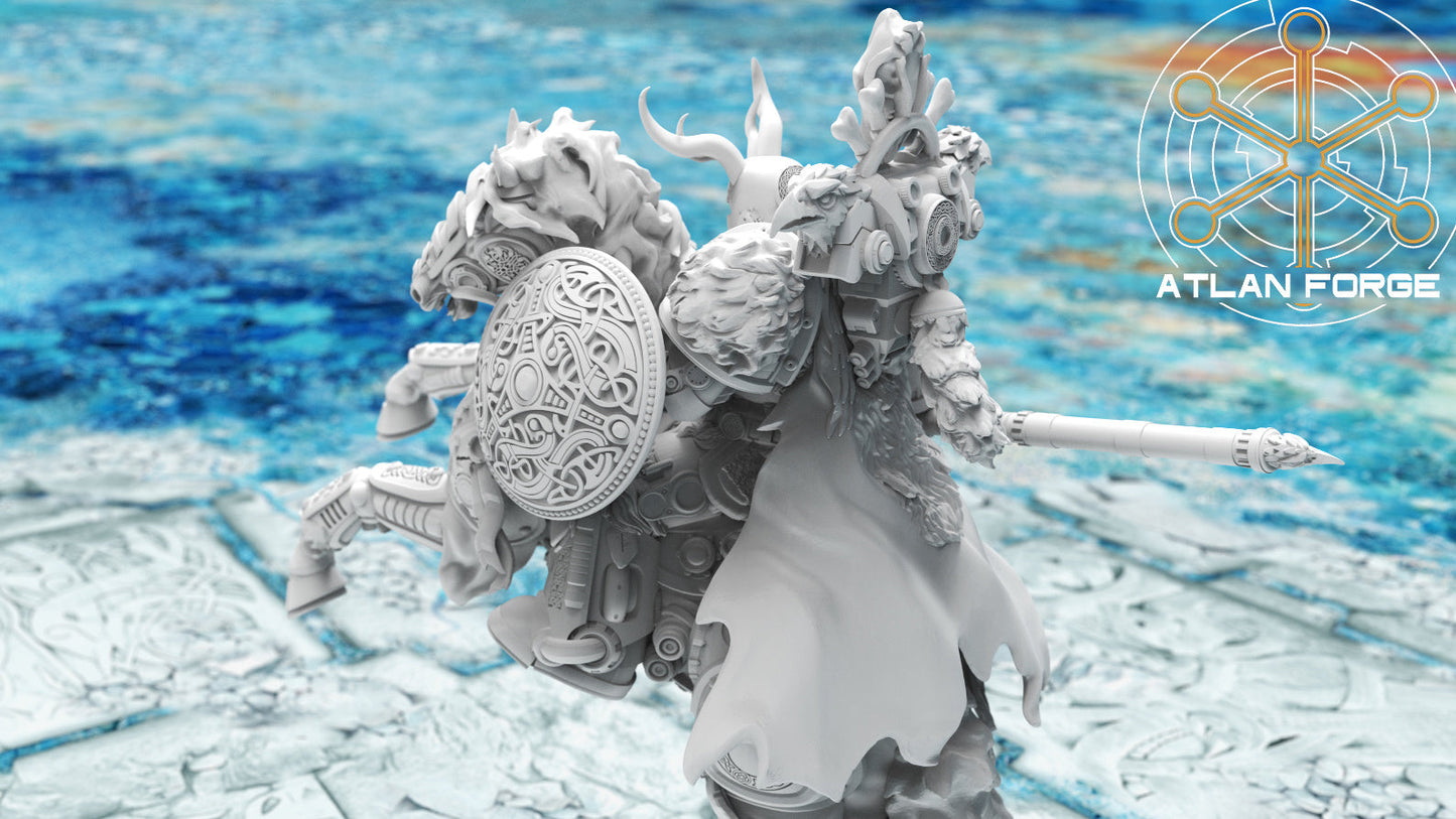 Asgardian Mounted Captain, Atlan Forge