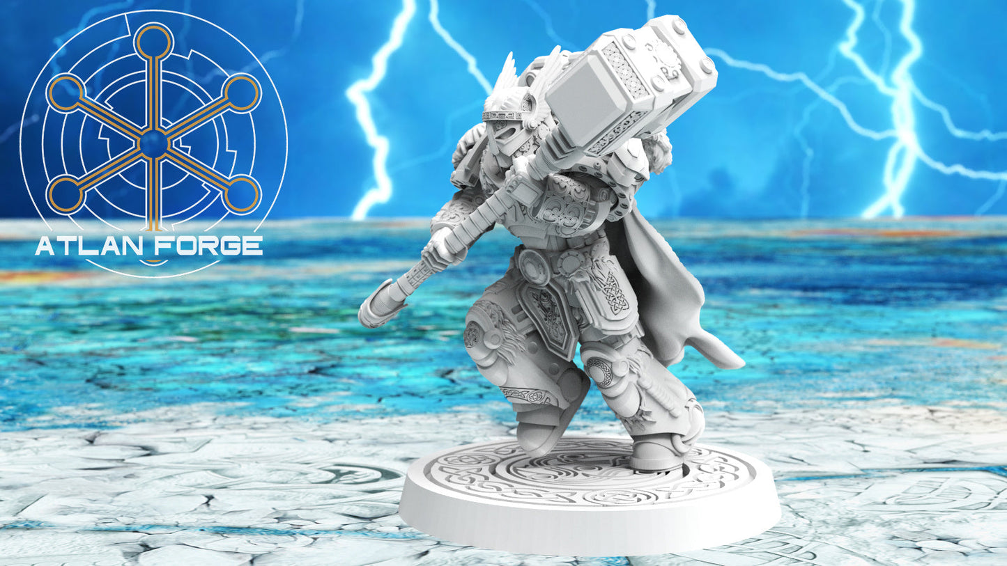 Asgardian Crash Captain B, Atlan Forge