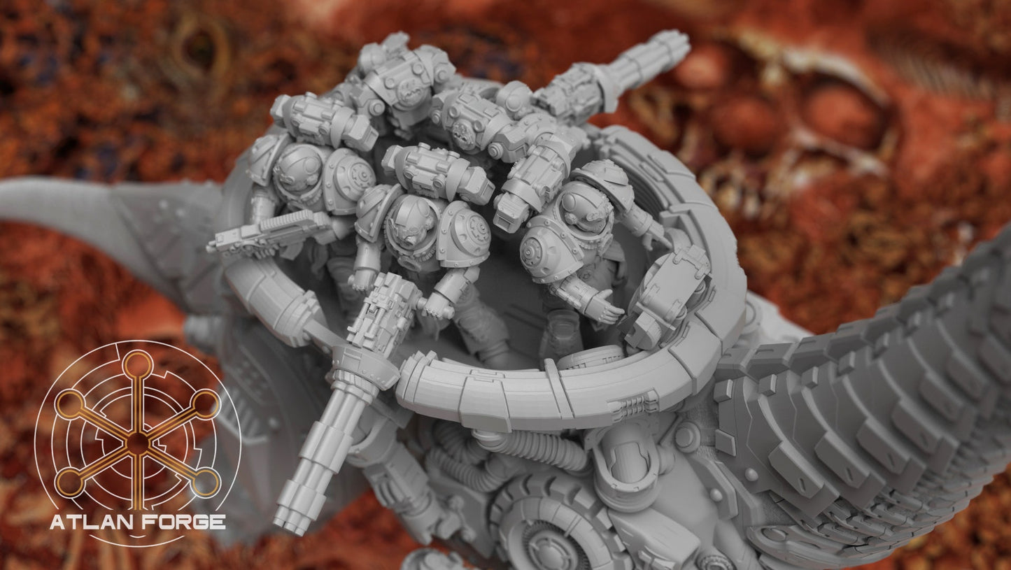 Cybernetic Brachiosaur, Atlan Forge