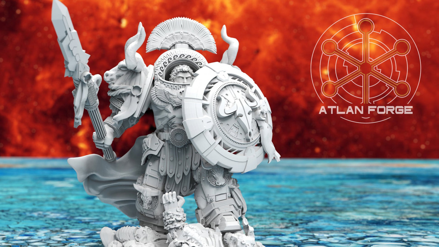 Minoan Myrmidon Captain, Atlan Forge