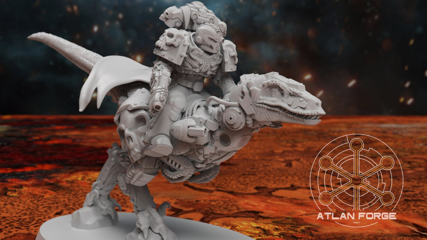 Cyber Velociraptor Riders, Atlan Forge