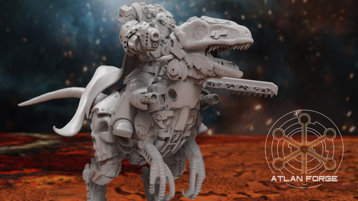 Cyber Velociraptor Riders, Atlan Forge