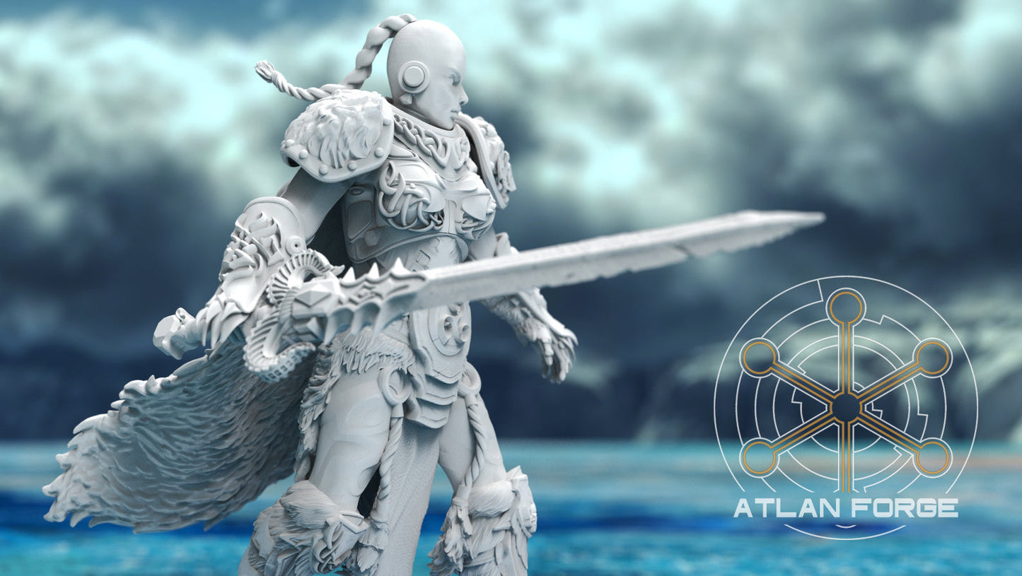 Asgardian Valkyries on foot, Atlan Forge