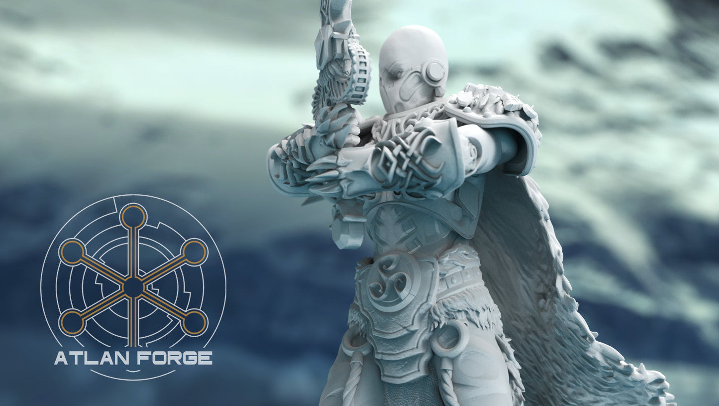 Asgardian Valkyries on foot, Atlan Forge