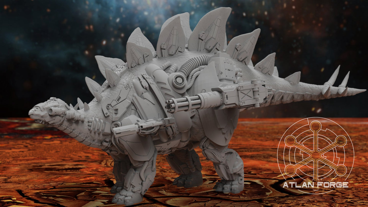 Cybernetic Stegosaur, Atlan Forge