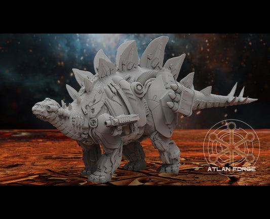 Cybernetic Stegosaur, Atlan Forge
