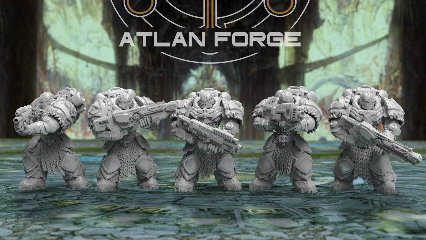 Templar Aegis Rangers, Atlan Forge