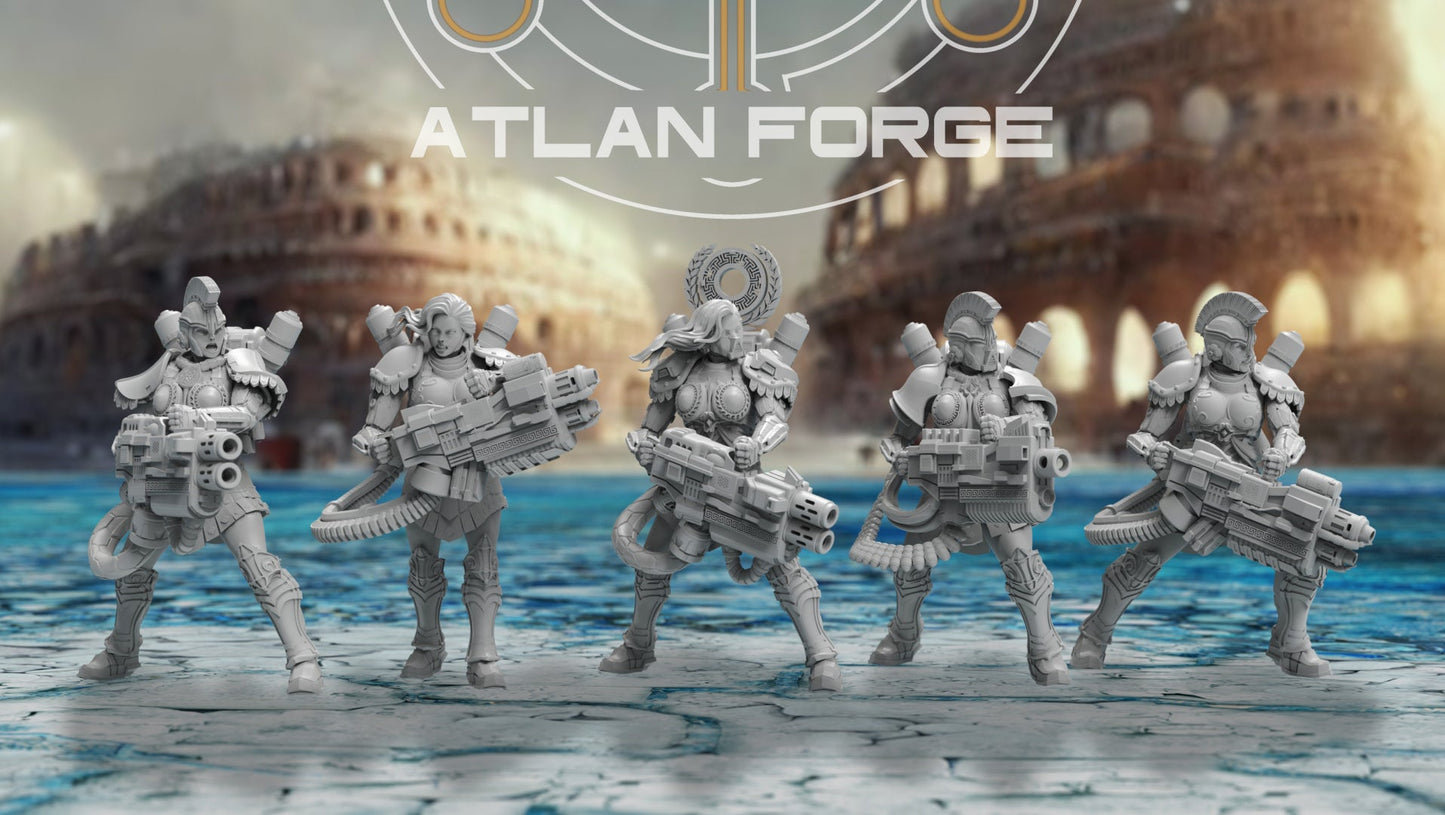 Minoan Hiereiai, Atlan Forge