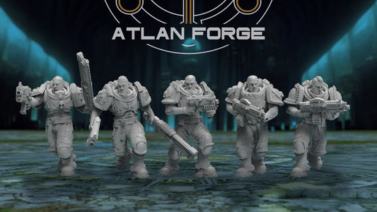 Knights Templar Initiates, Atlan Forge