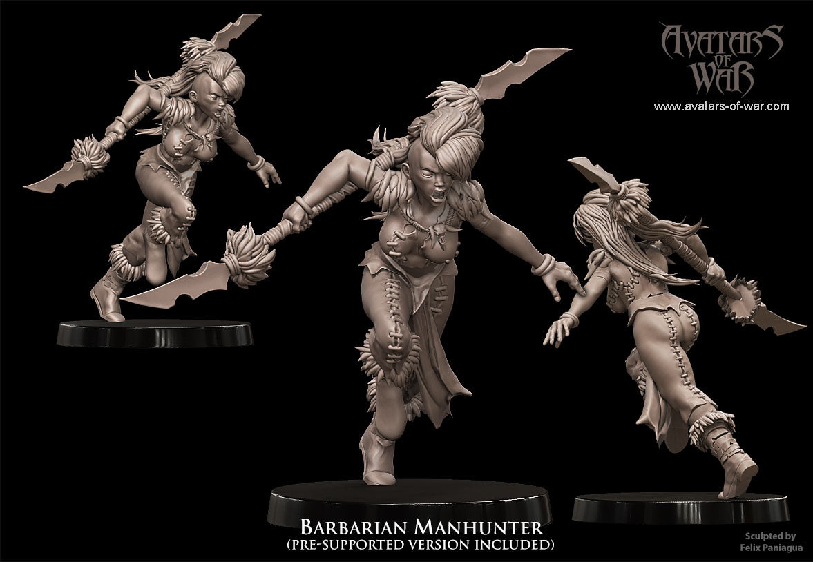 Barbarian Manhunter, Avatars of War