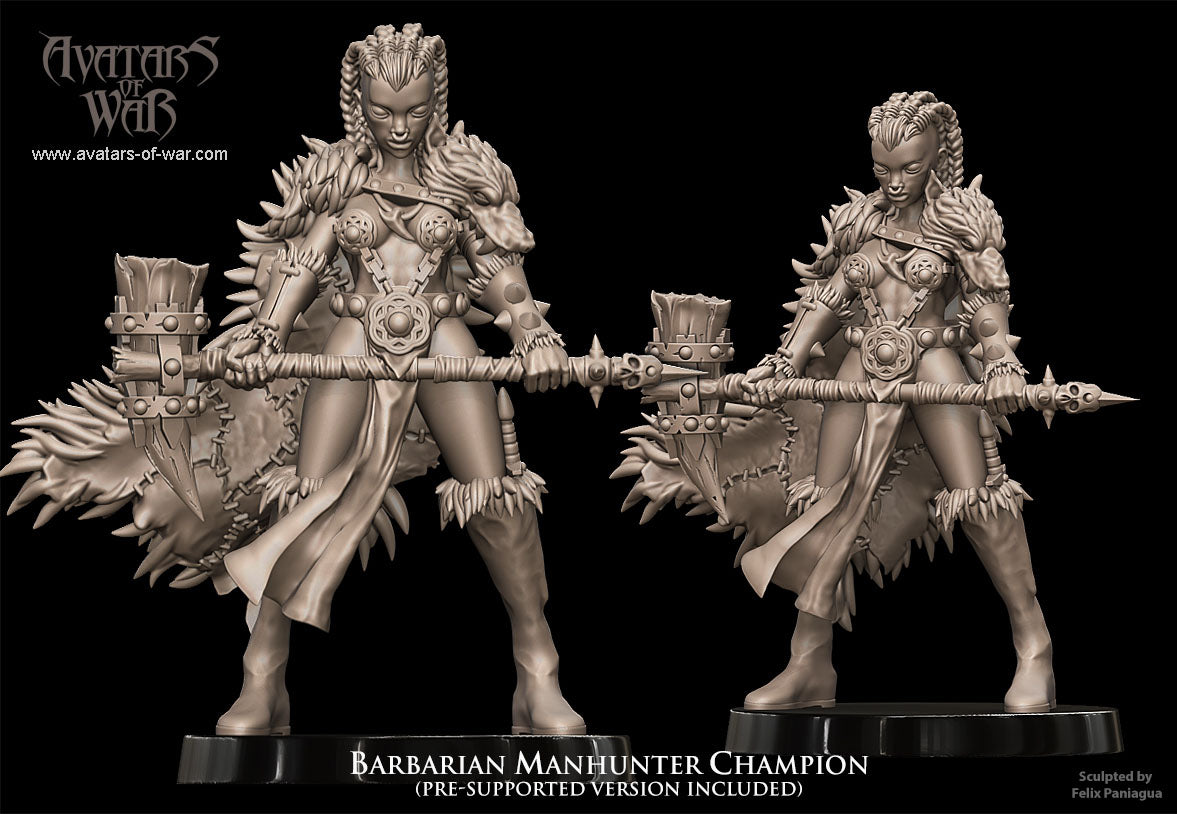 Barbarian Manhunter, Avatars of War