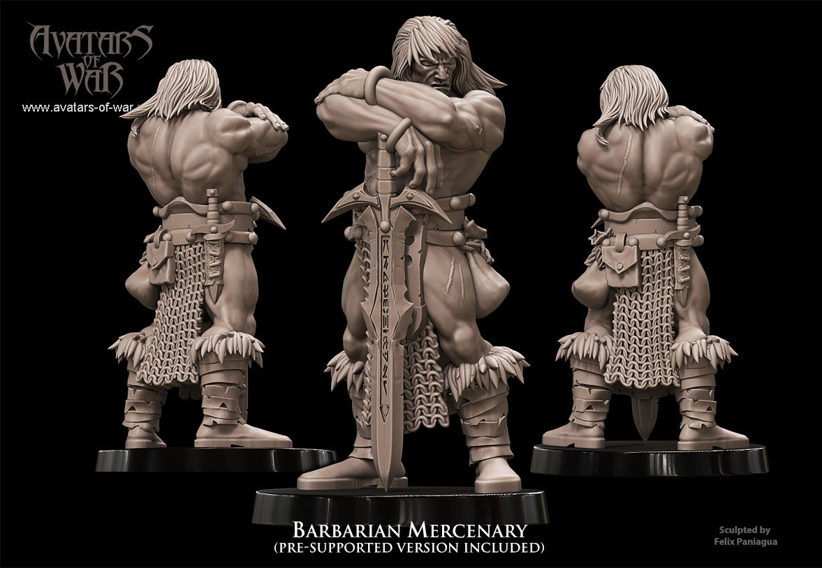Barbarian Mercenary, Avatars of War