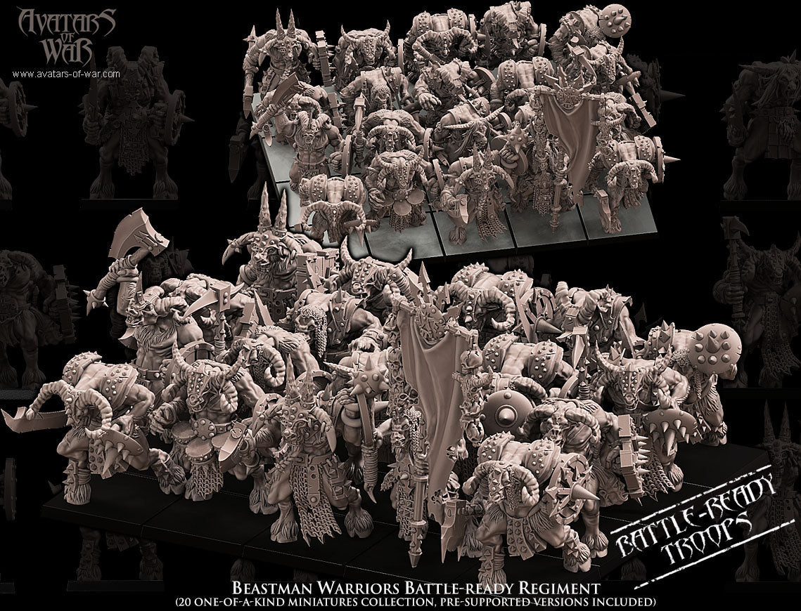 Beastmen Warriors, Avatars of War