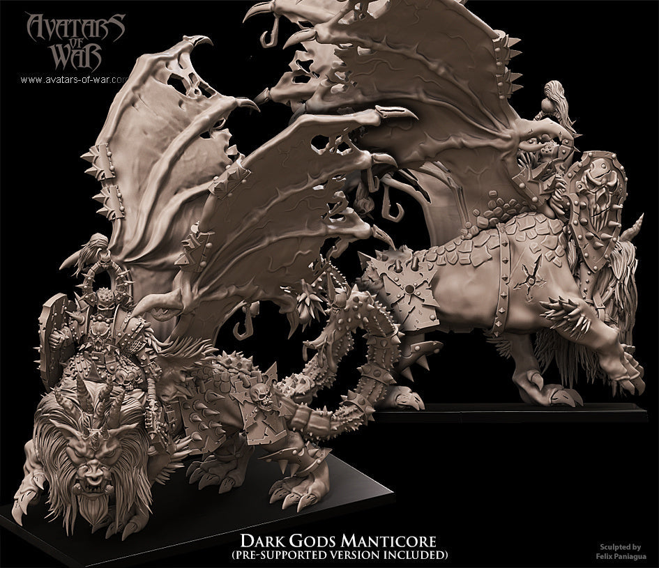Chaos Lord on Manticore, Avatars of War