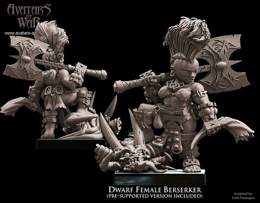 Dwarf Female Dragonseeker, Avatars of War