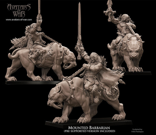 Mounted Barbarian, Avatars of War