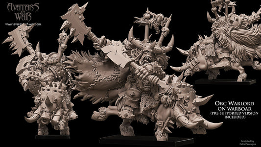 Orc Warlord on Boar, Avatars of War