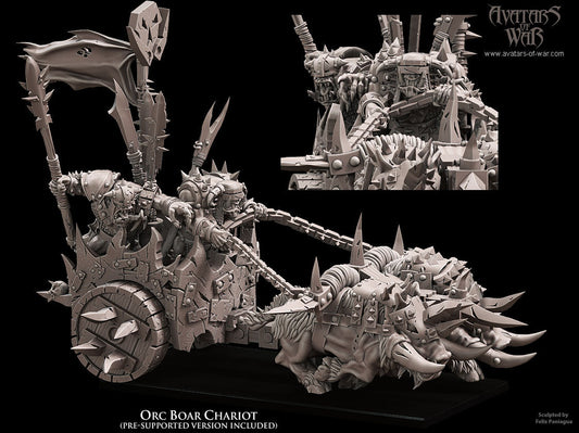 Orc Boar Chariot, Avatars of War