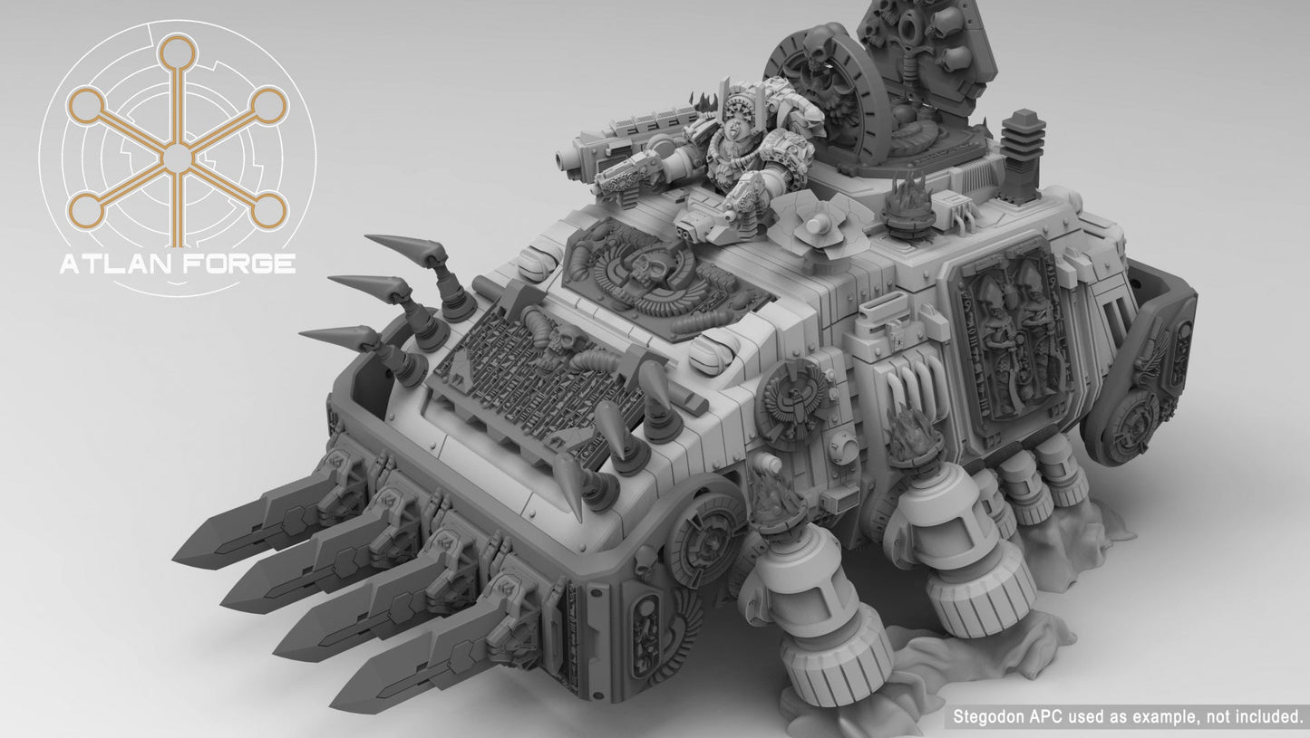 Aegyptian Vehicle Ornaments, Atlan Forge