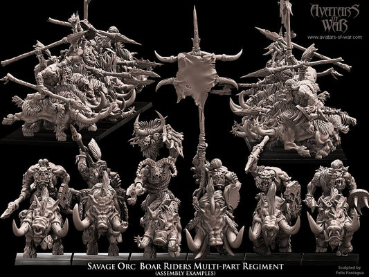 Savage Orc Boar Riders, Avatars of War