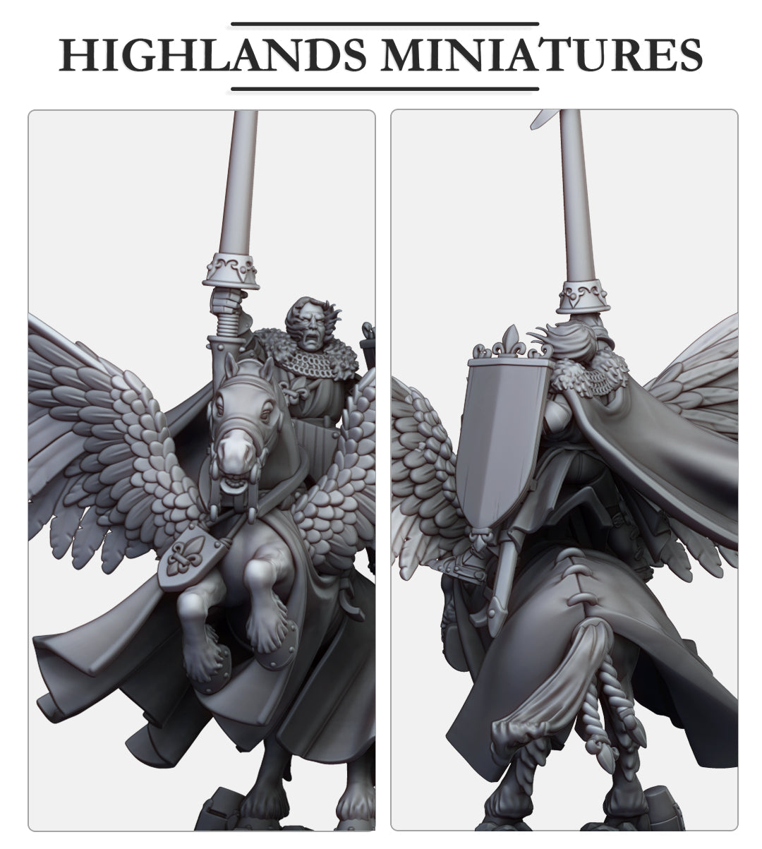 Sir Lancelot High Duke of Gallia, Highlands Miniatures