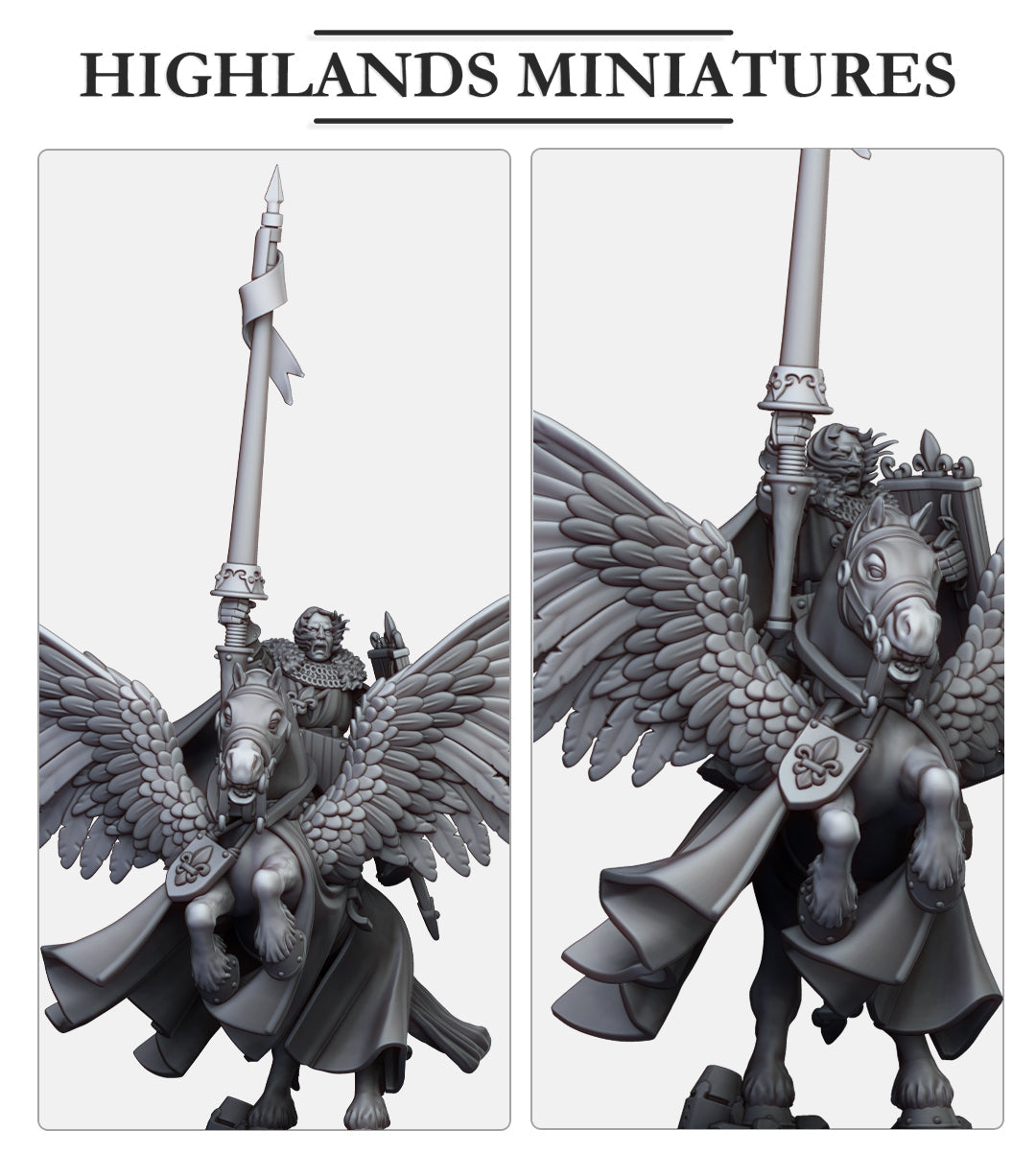 Sir Lancelot High Duke of Gallia, Highlands Miniatures