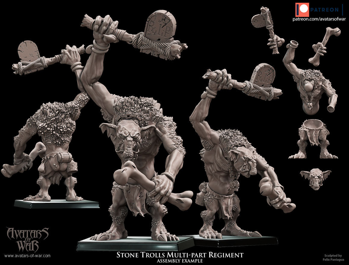Stone Trolls, Avatars of War