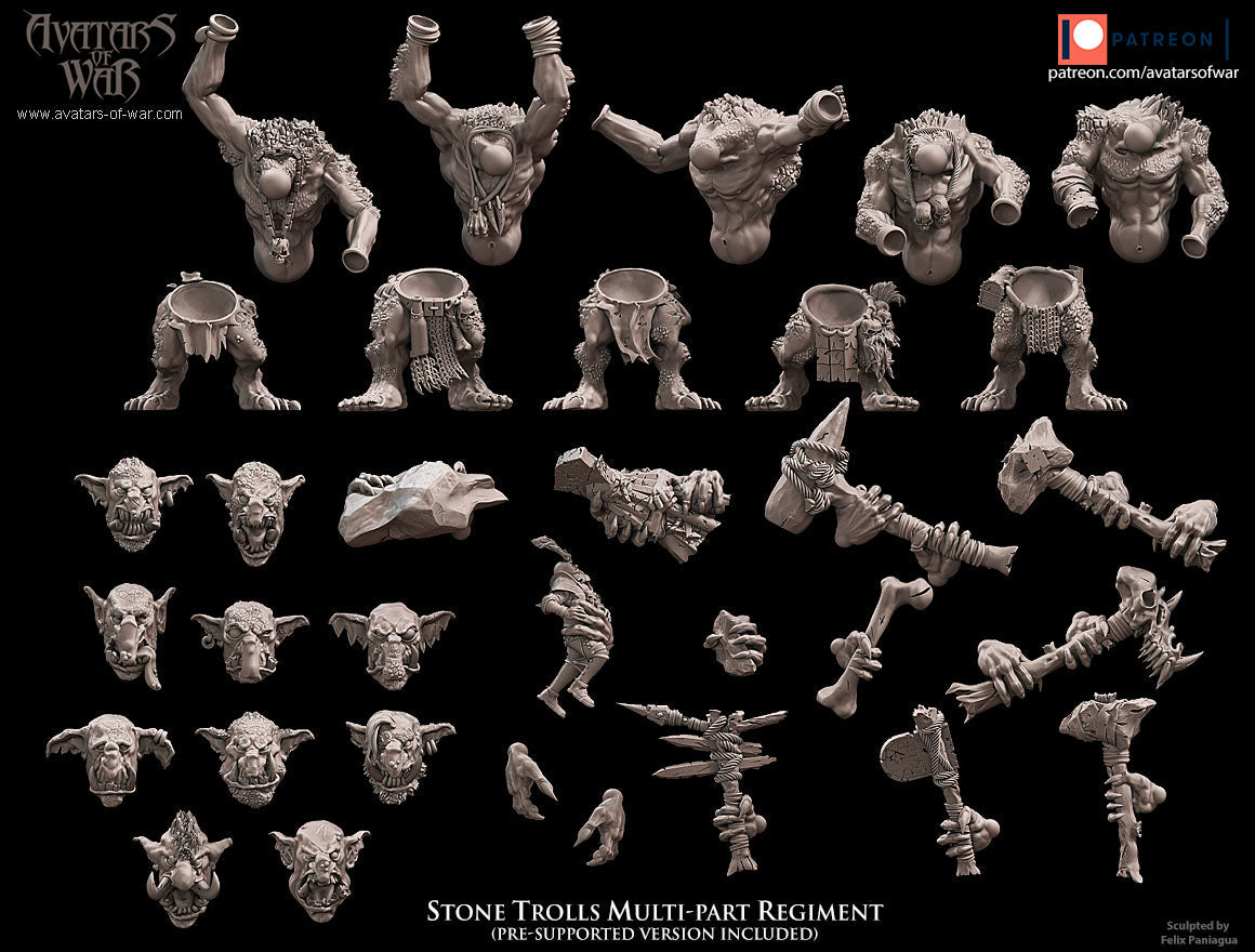 Stone Trolls, Avatars of War